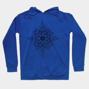 Mandala Diamond - Floral Hoodie